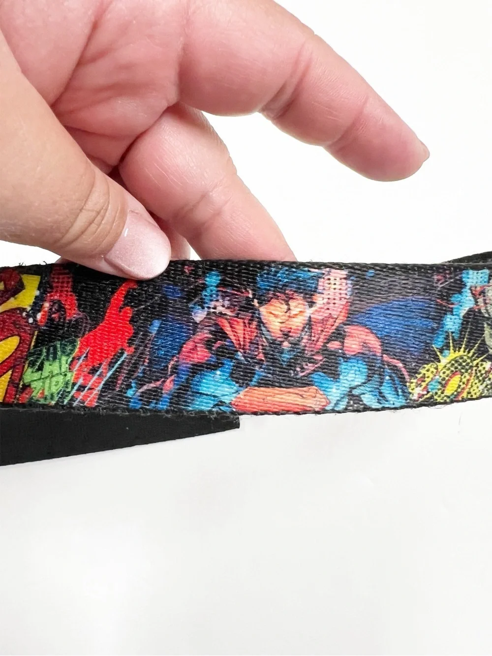 Superman Mens Red & Yellow Emblem Im Your Superman Adjustable Buckle Mens Belt